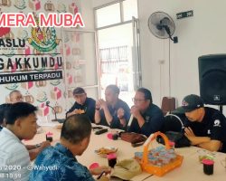 Sambangi Bawaslu, Pemilu 2024 PWI Muba Berharap Libatkan Seluruh Media di Muba