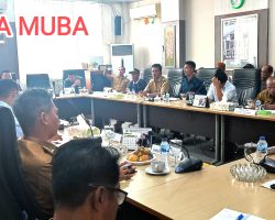 PT. GPI Tutup Sungai, Komisi II DPRD Muba Gelar RDP