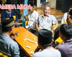 Bermalam Minggu di Desa Kaliberau, Serap Aspirasi Hingga Maen Gaple Bareng Warga