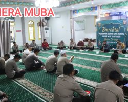 Sambut Bulan Suci Ramadhan 1445 H Polres Muba Gelar Acara Khataman Alquran