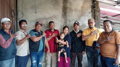 Momen HUT Bhayangkara ke-79, Tim 9 Naga Merah Salurkan Bantuan Polri untuk Balita Penderita Bocor Jantung di Sekayu
